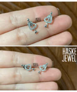 Cupid Heart Earrings